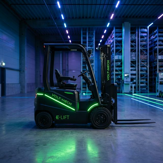 Nova Empilhadeira Elétrica Supravel Tría - Custo R$ 15 mil em 5 anos